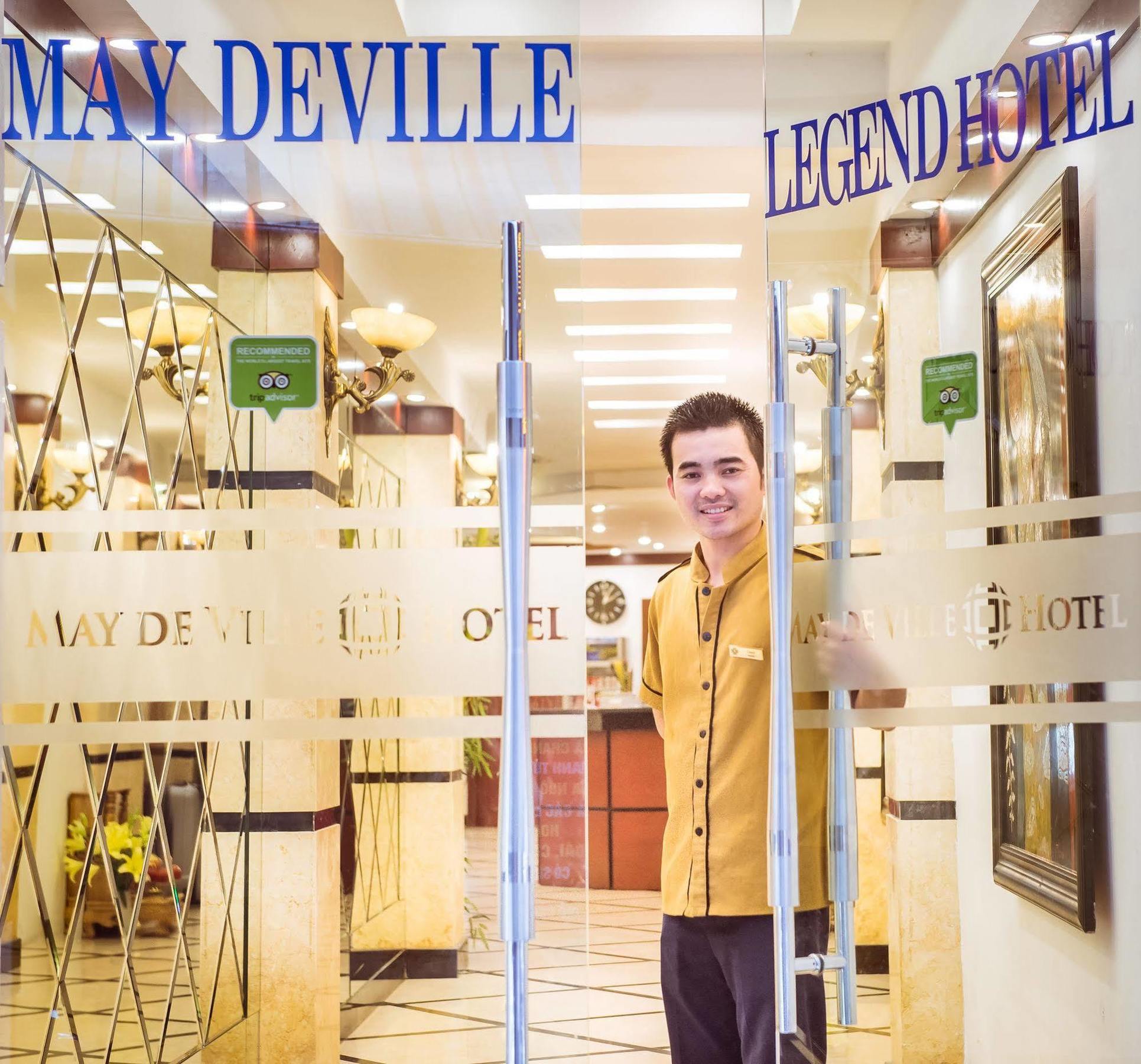 May De Ville Legend Hotel ハノイ市 エクステリア 写真